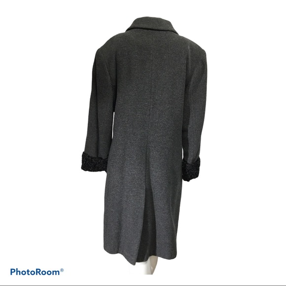 Vintage JONES NEW YORK Wool Over Coat - Picture 2 of 16